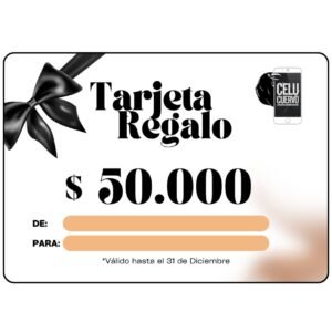 Tarjeta de regalo
