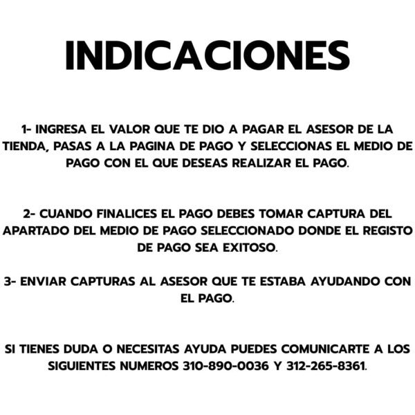 PAGO PERSONALIZADO