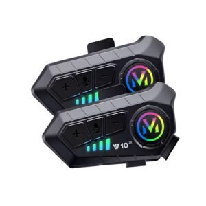 INTERCOMUNICADOR HELMET V10 2X - 2 UNIDADES